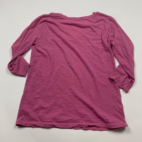 Ann Taylor Loft Womens Small Tops Lot of 2 Pink & Gray Cotton/Modal Blend Cotton - Picture 9 of 12
